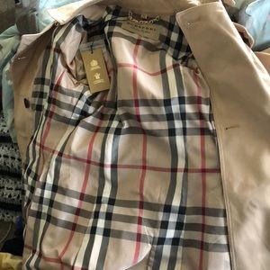 Womans rain coat pea coat